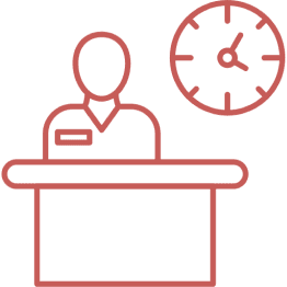 24-hour staffed front desk