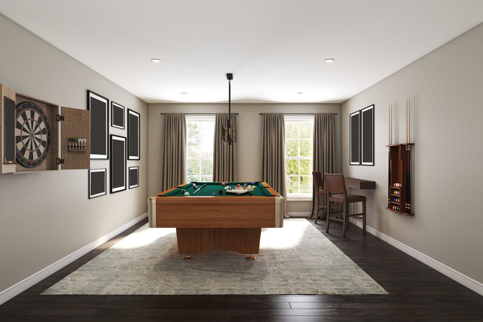 3D Render - Game Room