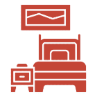 Separate Bedroom and Living Room